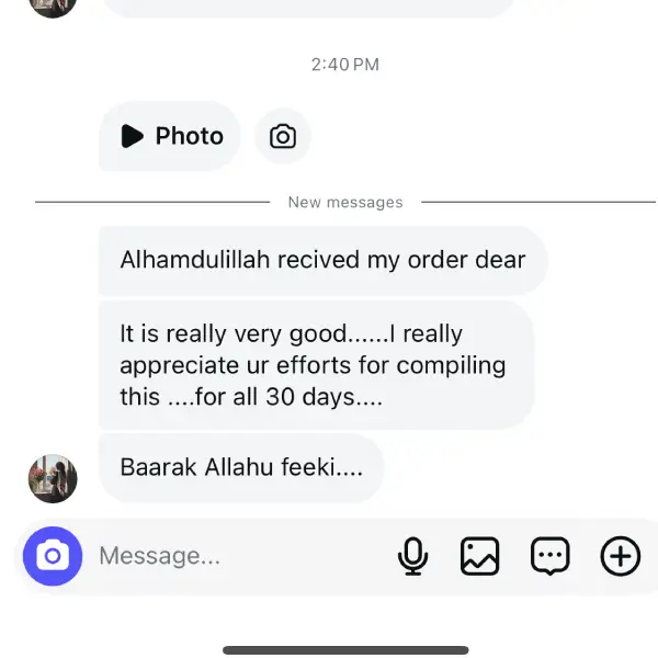 WRITEABLE QURAN REVIEW